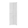 Dulap multifunctional, Adore, ADR-441-PP-1, 60x187x40 cm, PAL, Alb