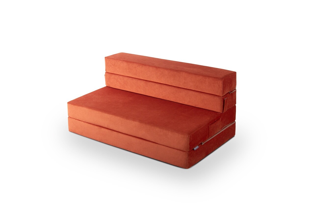 Canapea extensibila 2 locuri, Atelier del Sofa, 363SLD1129, Textil, Portocaliu - view 8
