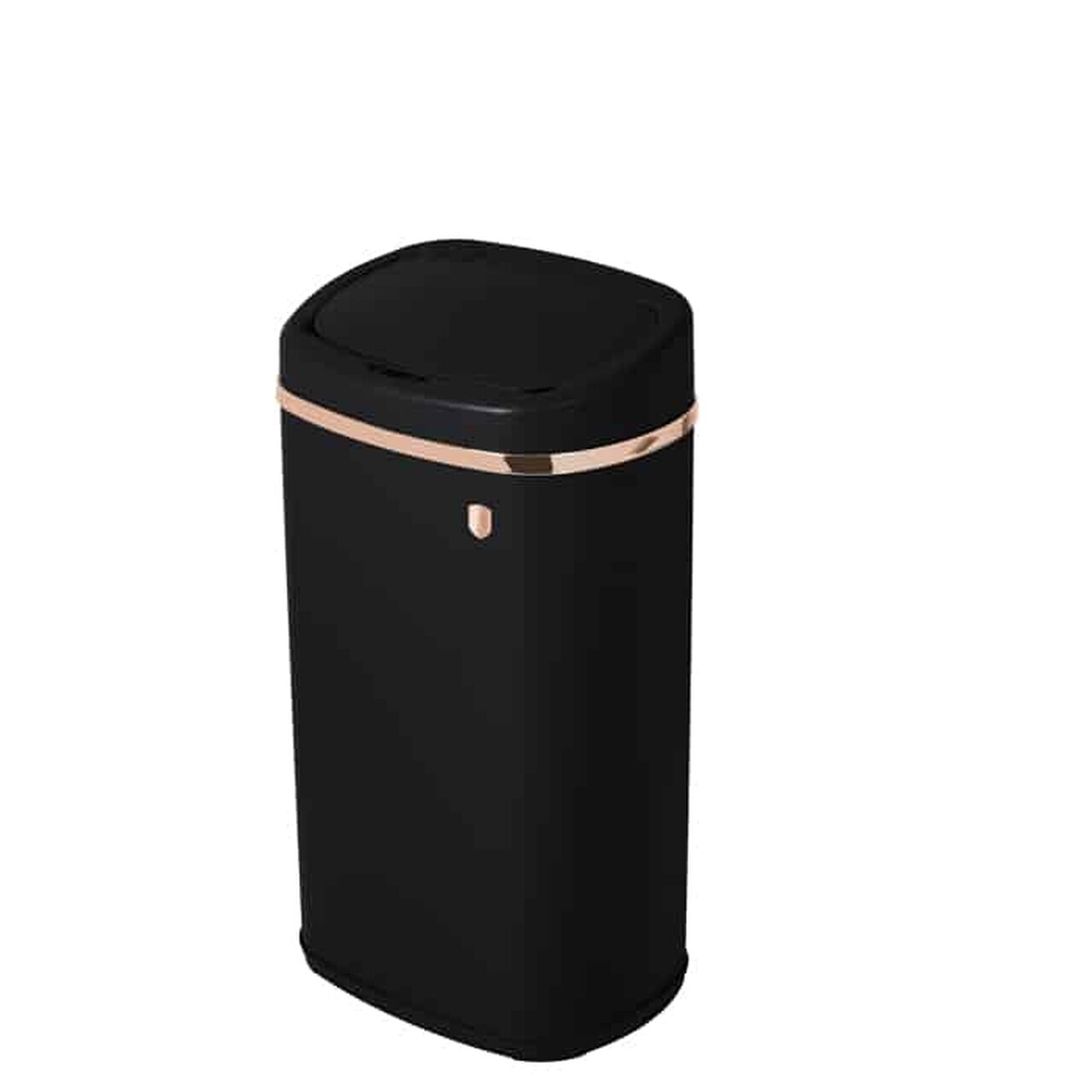 Cos de gunoi cu senzor Berlinger Haus, Black Rose, 39.5x28x67 cm, 58 L, fier, negru - imagine 6
