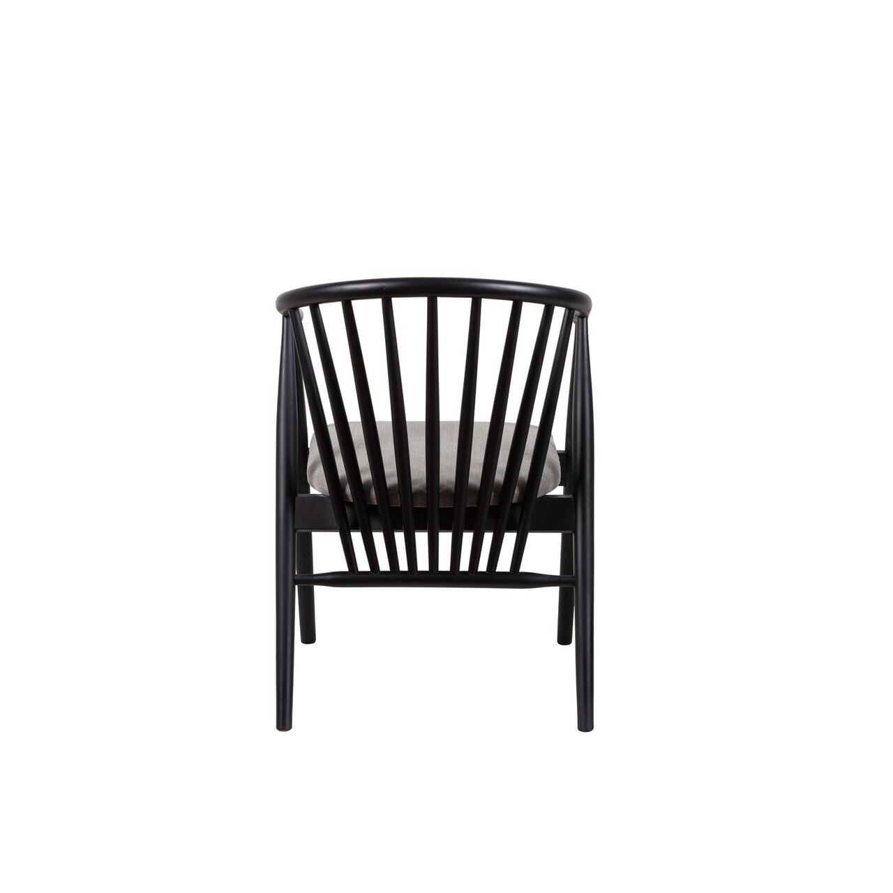 Scaun, Fairfax, Albero51, 55x77x47 cm, Lemn masiv , Negru/Bej