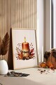 Tablou decorativ, Arthllwnmodel44-5070, MDF, Multicolor
