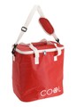 Geanta termoizolanta Cool, 18L, 29x31x21 cm, poliester, rosu