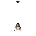 Lustra Endustri MR - 781, Opviq, 20 x 116 cm, 1 x E27, 100W, negru