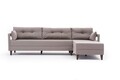 Coltar pe dreapta Comfort, Balcab Home, 275x80x80 cm, lemn, crem