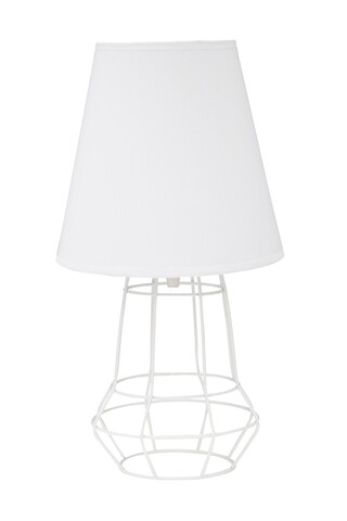 Lampa de masa indianapolis, mauro ferretti, 1 x e14, 40w, Ø20x37 cm, fier/textil