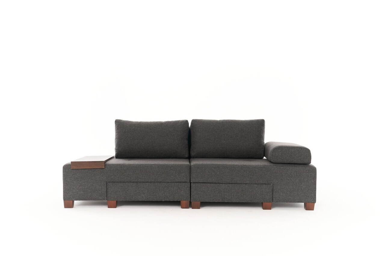 Canapea extensibila 3 locuri, Atelier del Sofa, 613LFS1116, Antracit — imaginea 9