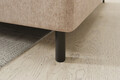 Coltar extensibil dreapta 3 locuri ELTAP, RT-18RAQ, Barea, 208x160x100 cm, lemn/poliester, bej