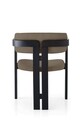 Scaun, Nmobb, CO, Cadru: 100% LEMN, Negru/Maro
