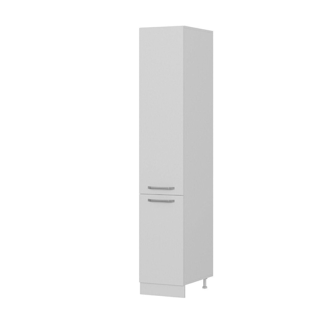 Dulap pentru bucatarie, Hanah Home, Minar, 40x222x58 cm, Alb — imaginea 6