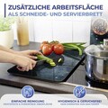 Set 2 protectii pentru aragaz Maximex, Rosemary, 52x30 cm, sticla, multicolor