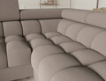 Coltar extensibil dreapta 3 locuri ELTAP, RT-18SO, Fectory, 346x205x93 cm, lemn/poliester, bej inchis