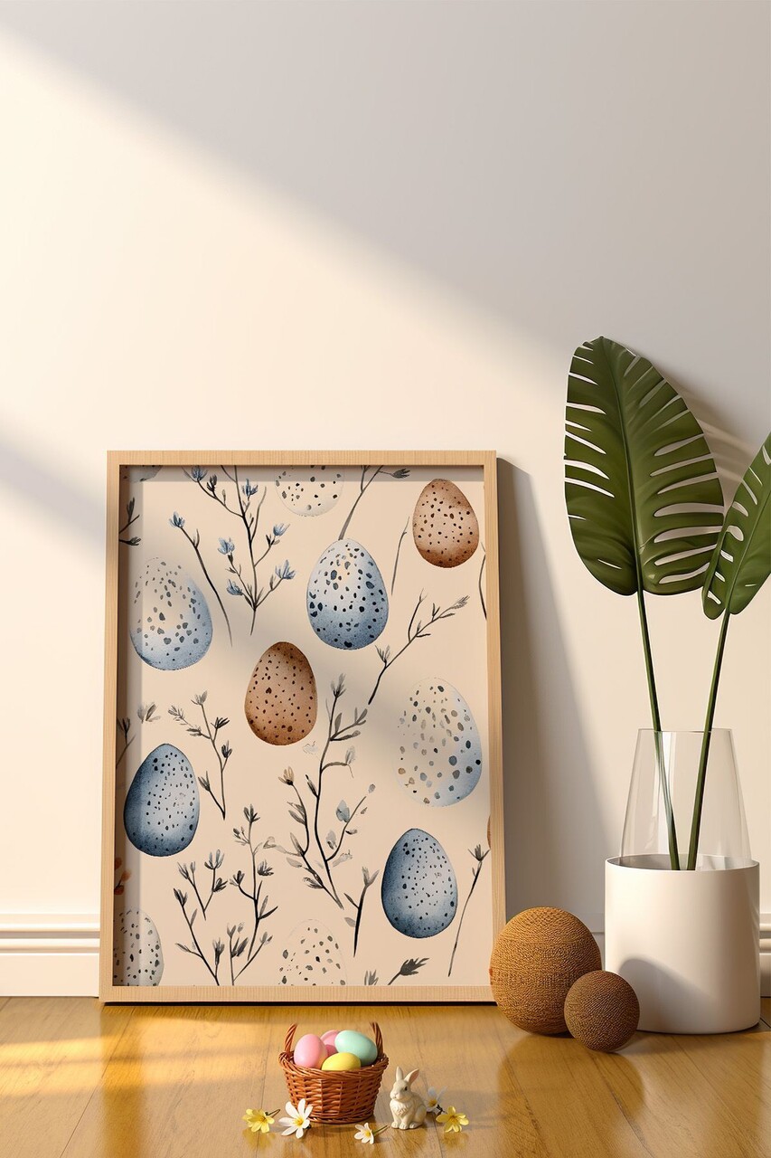 Tablou decorativ, Arteastermodel10-3348, Vopsea: 100% MDF (grosime: 2,7 mm), Multicolor - view 2
