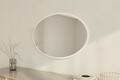 Oglinda decorativa, Siam, Beyo, 60x90x2.2 cm, Alb