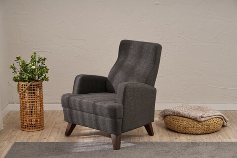 Fotoliu, Atelier del Sofa, 825BLC5242, Lemn, Antracit