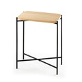Masuta de cafea, Cerritos, Shb-003, 40x56x26 cm, Lemn, Negru / Natural