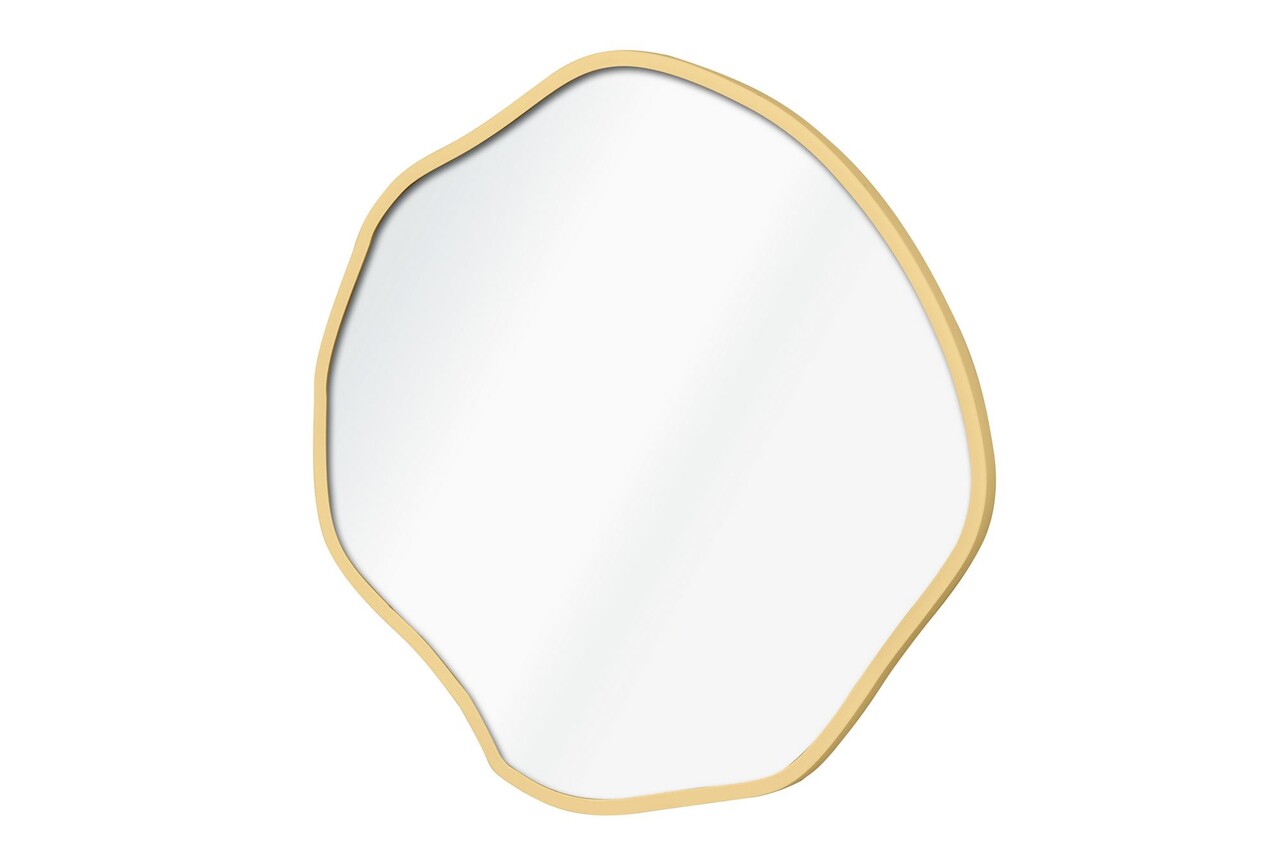 Oglinda decorativa, Lumisfera, Bowed 40 x 40, Auriu - 2 | YEO