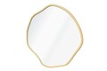 Oglinda decorativa, Lumisfera, Bowed 40 x 40, 40x40 cm, Cadru MDF, Auriu
