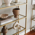 Corp biblioteca, Neostill, K101, 80x165x30 cm, Auriu
