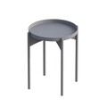 Masuta de cafea, Cerritos, Shb-002-D, 44x57x44 cm, Metal, Gri