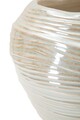Vaza decorativa Round, Mauro Ferretti, 22x20 cm, ceramica, perla