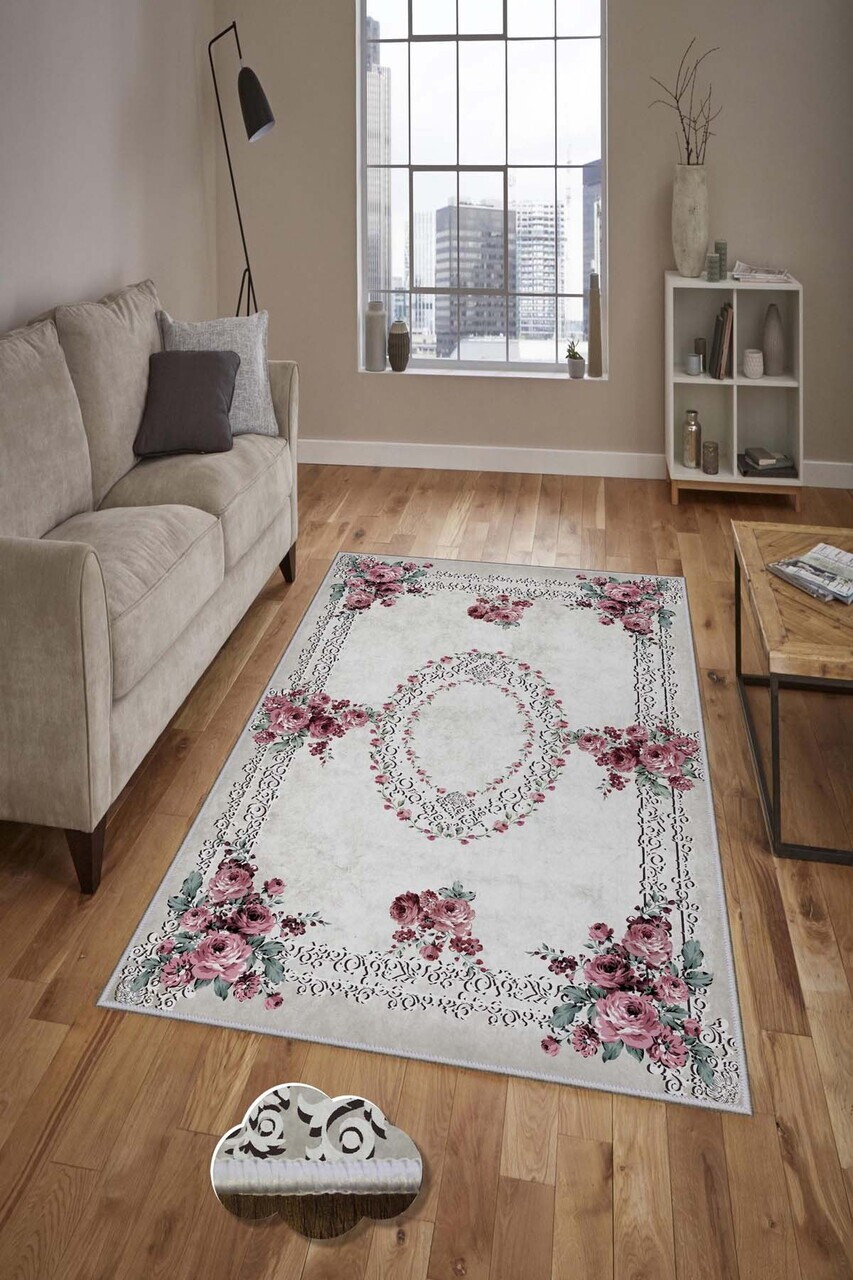 Covor, Hmnt876, 100x150 cm, Poliester, Multicolor