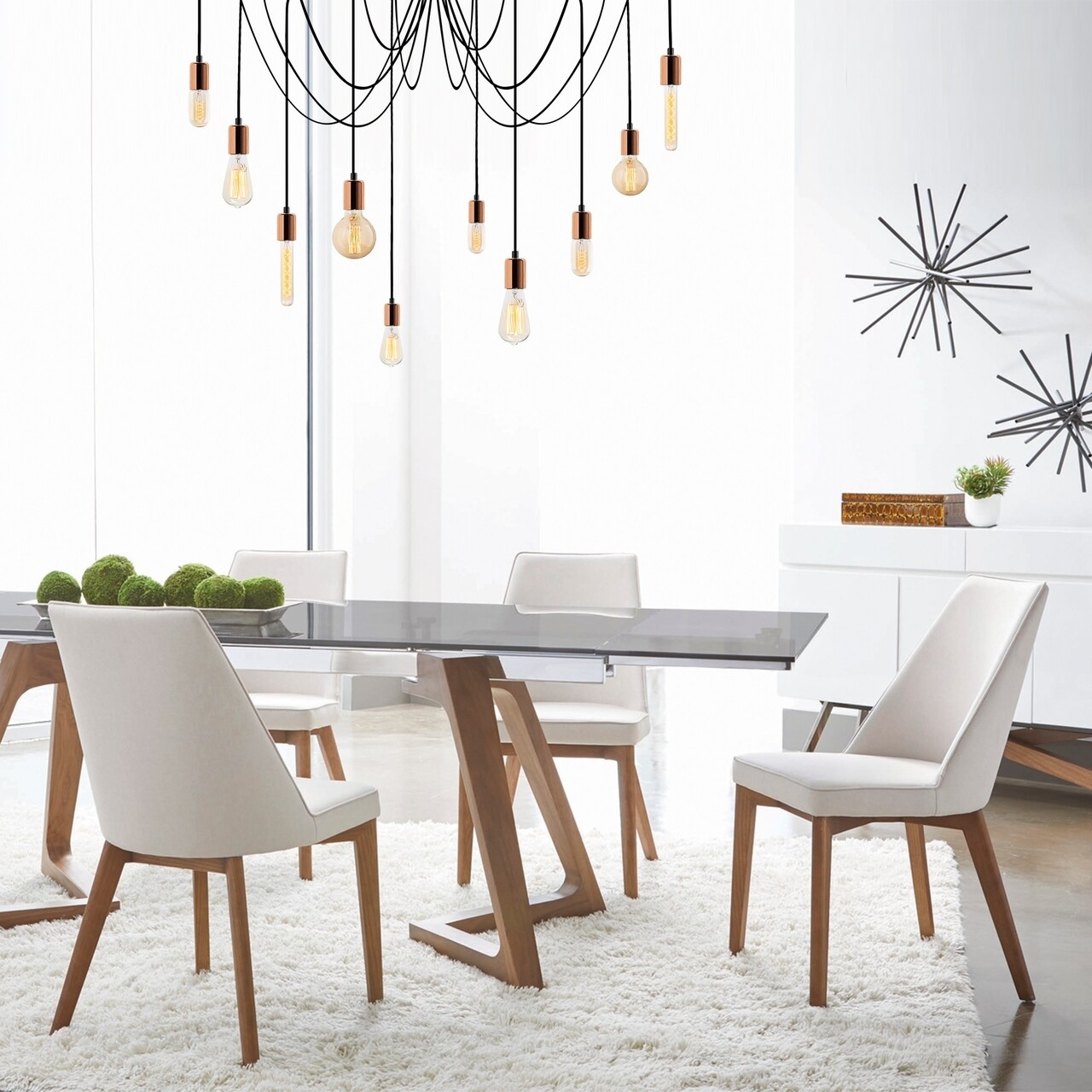 Candelabru Nitid Kabluni - MR - 918 E27 100 W metal