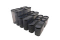 Set recipiente depozitare, Fremont, 964FRM1127, Plastic, Antracit