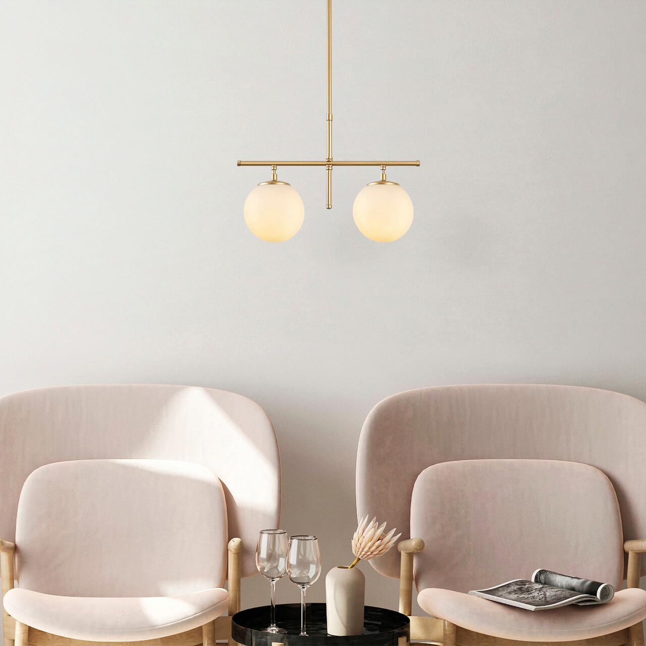 Lustra, Fulgor, 942FLG1232, Metal, Auriu - 1 | YEO
