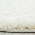 Covor Shaggy Louis, Decorino, 140x200 cm, polipropilena, crem