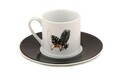 Set cesti de cafea, Beros, 973BRS1601, Portelan, 5 x 5 x 7 cm, 80 ml, 6 piese, Multicolor