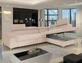 Coltar extensibil dreapta 4 locuri ELTAP, RT-18RAQ, Eridano, 275x202x88 cm, lemn/poliester, bej deschis