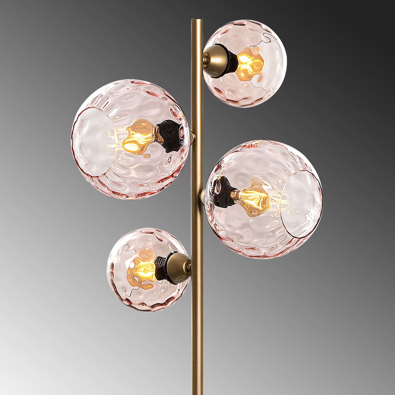Lampadar, L'essentiel Maison, 521SHN3660, Roz/Auriu - view 7
