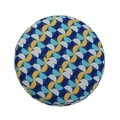 Taburet cu picioare Klee, Versa, 35 x 35 x 35 cm, bumbac