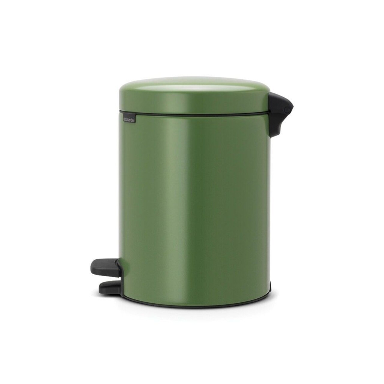 Cos De Gunoi Cu Pedala, Brabantia, Icon Moss Green, 5 L, Inox, Verde