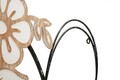 Decoratiune de perete Heart, Mauro Ferretti, 50 x 45 cm, fier/MDF, maro/negru