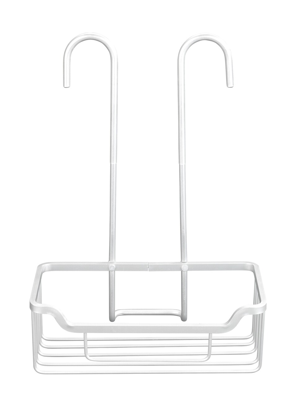 Polita suspendabila pentru dus, Wenko, Milo, 25 x 36 x 14 cm, aluminiu, gri - 2 | YEO