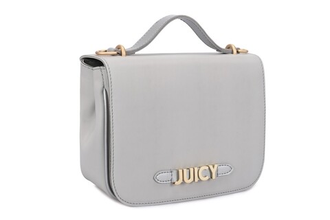 Geanta juicy couture 226, 30x13x17 cm, piele ecologica, gri