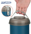 Caserola termica Loca, Art of Dining by Heinner, 600 ml, inox/polipropilena, albastru/gri