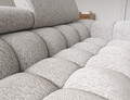 Coltar extensibil dreapta 3 locuri ELTAP, LT-20PEL, Felro, 285x181x93 cm, lemn/poliester, gri