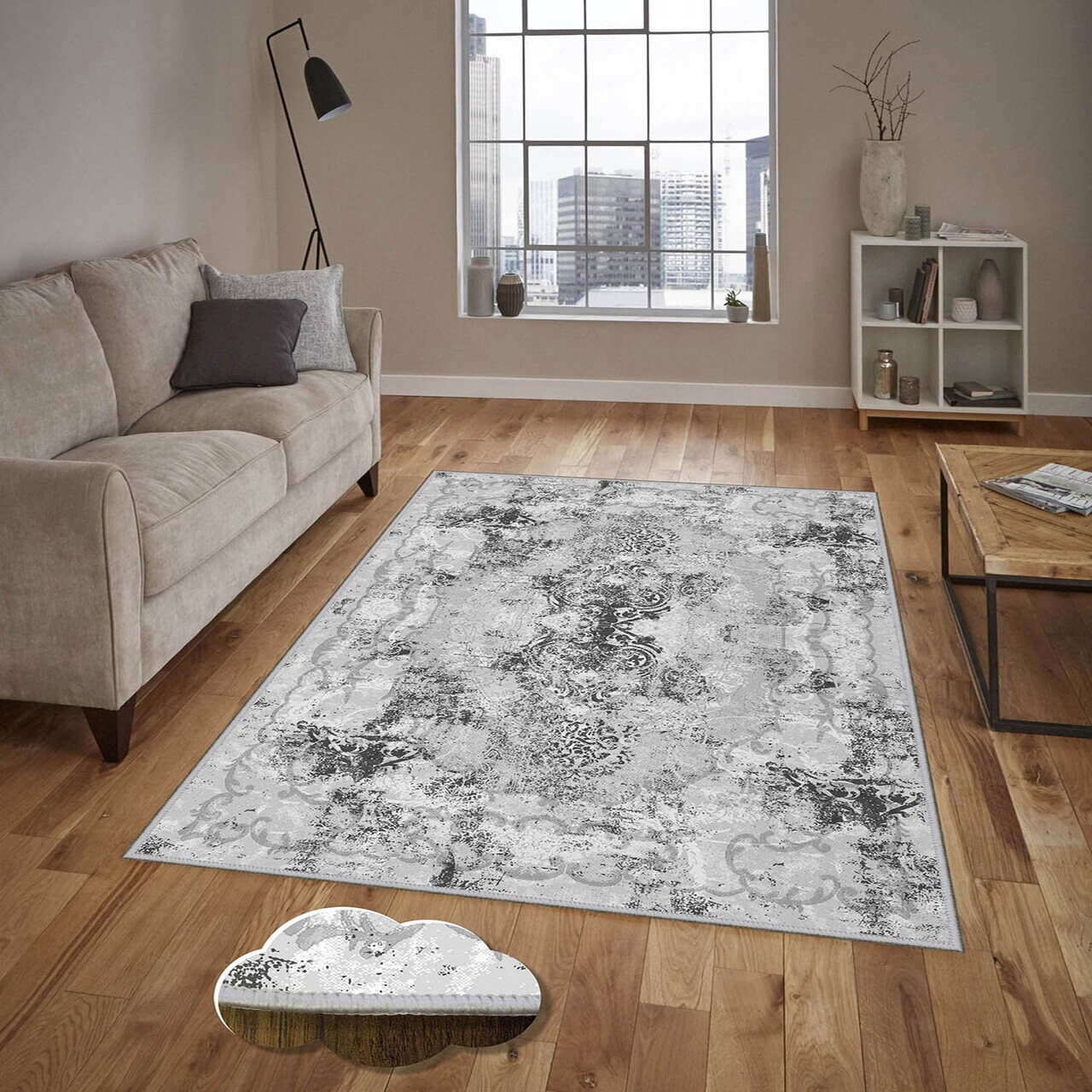 Covor, Eexfab723, 100x150 cm, Multicolor - Imagine 1