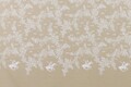 Lenjerie de pat dubla Super King, 3 piese, 220x260 cm, 50x80 cm, 100% bumbac ranforce, Beverly Hills Polo Club, BHPC 013, crem