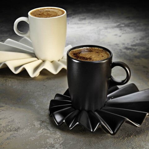 Set de cafea kutahya porselen, adr04kt860r0414, 4 piese, portelan