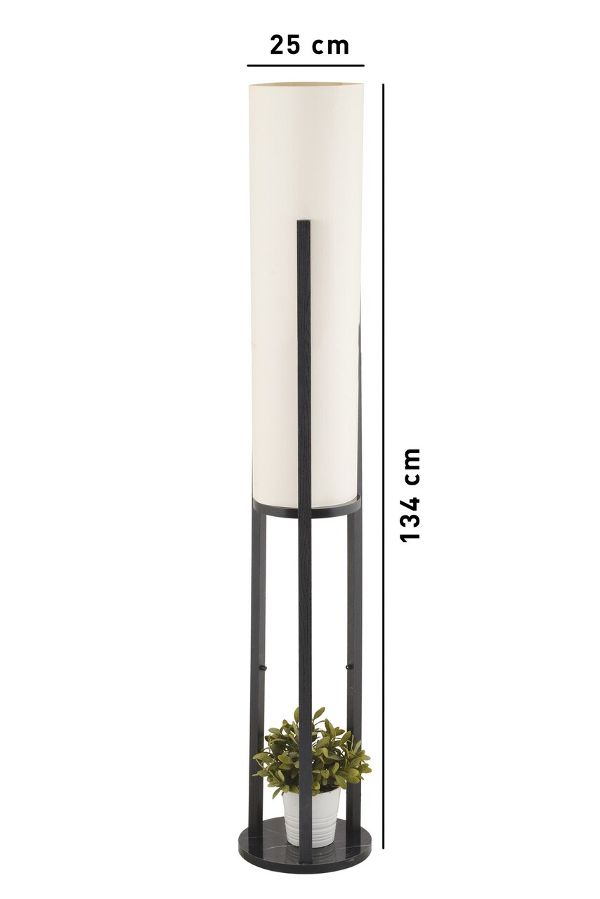 Lampadar, L'essentiel Maison, 390FLH2284, Negru - view 4