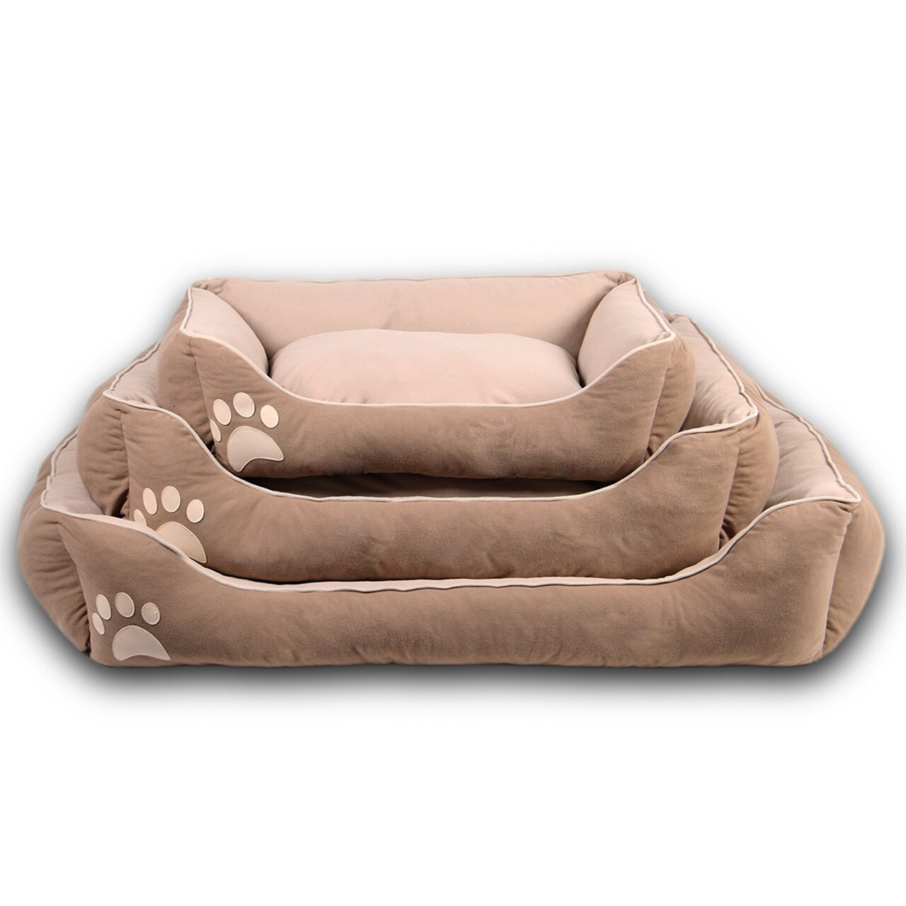 Pat pentru animale de companie, Paws &amp; Whiskers, Lucy Dog &amp; Cat S, Material exterior: 100% poliester, Maro / Bej - view 5