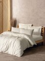 Lenjerie de pat dubla, Plaid - Cream, Cotton Box, Bumbac Ranforce