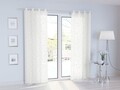 Draperie Dots Zlota, Fashion Goods, 140x250 cm, poliester, alb/auriu