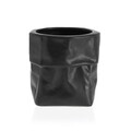 Ghiveci Owens, Versa, 16 x 16 x 16 cm, ceramica, negru