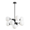 Lustra, Nitid, 536NTD1170, Metal, Negru