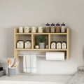 Raft de perete, Inarch, Asya, 63.6x35x14.6 cm, PAL, Maro