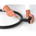 Suport pentru haine, Brabantia, Linn, 38x6.5x168 cm, otel, negru